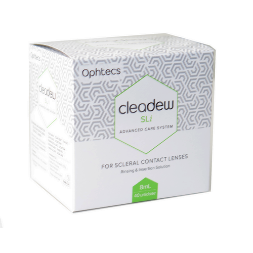 Cleadew SLi afspoel en inzet voor scleralenzen (40x8 ml.)