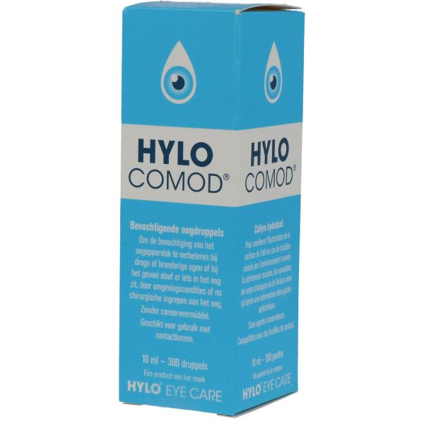 Hylo-Comod 10 ml. met natriumhyaluronaat 0.1%